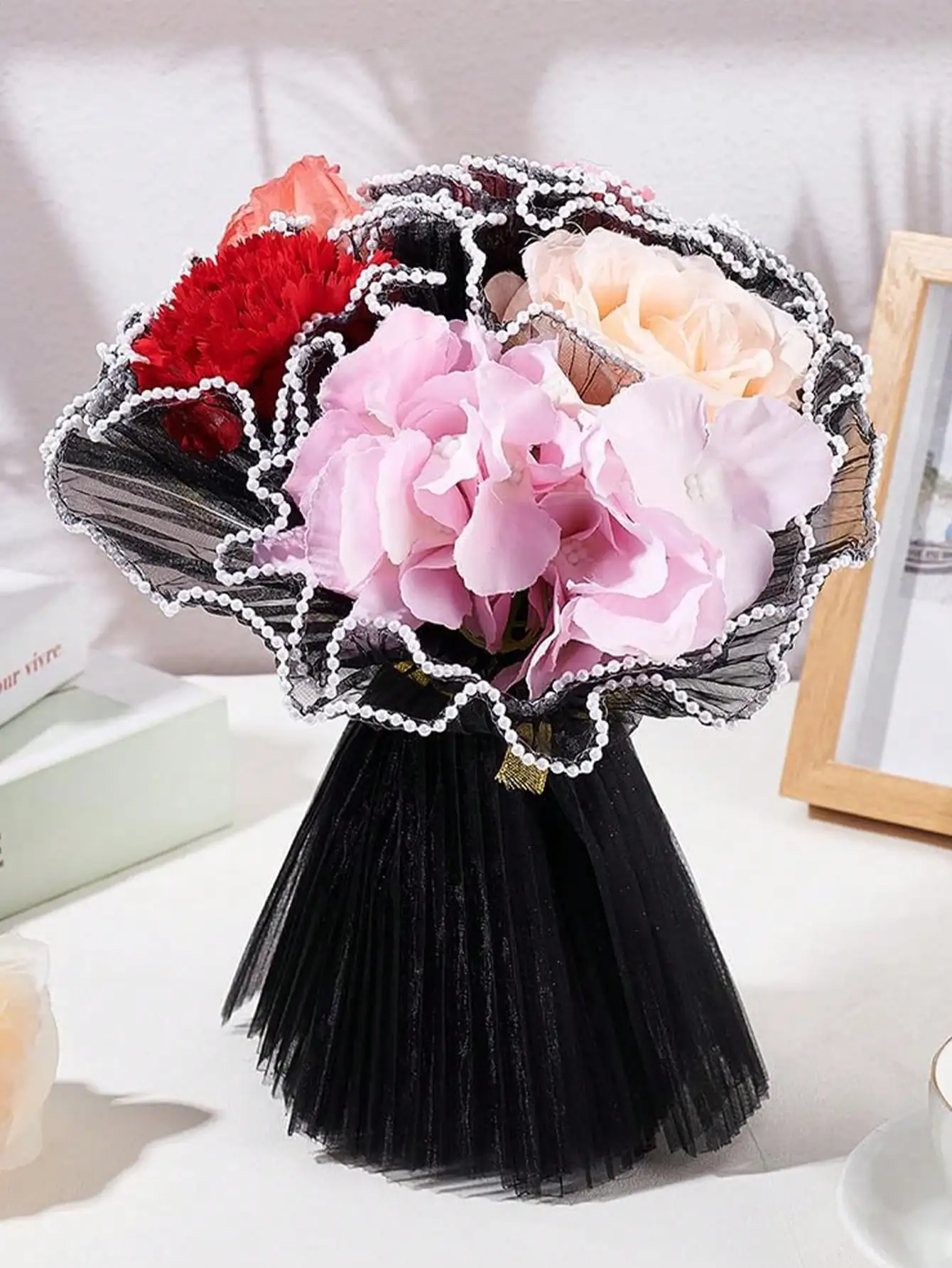 4Yards Faux Pearl Edge Flower  - Ae Florist Supply review and price