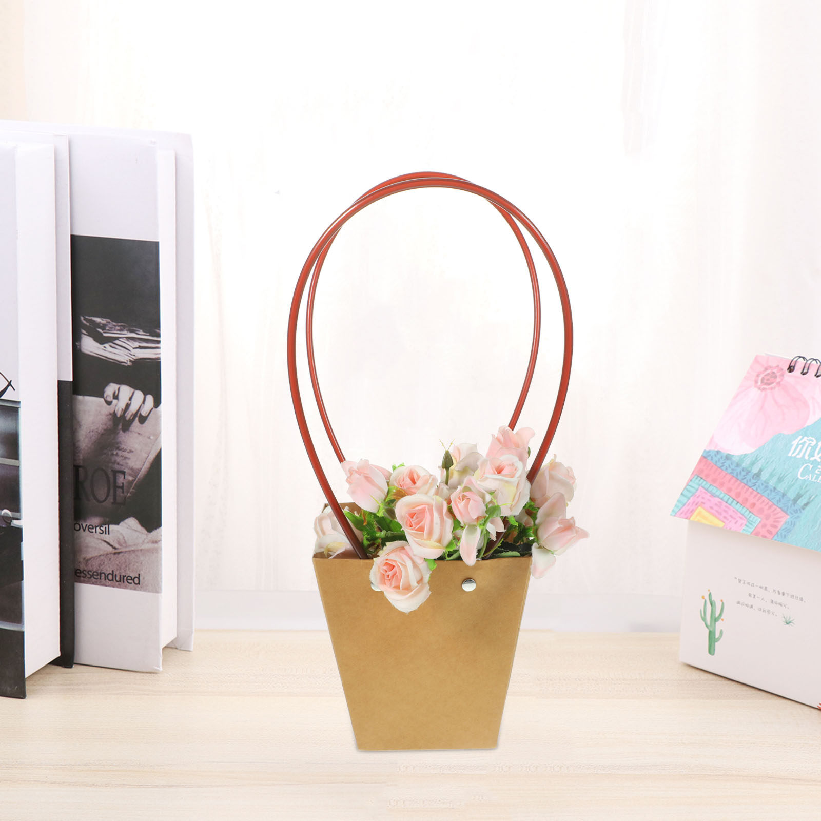 6Pcs Waterproof Kraft Paper Fl - Flower Wrap Kraft review and price
