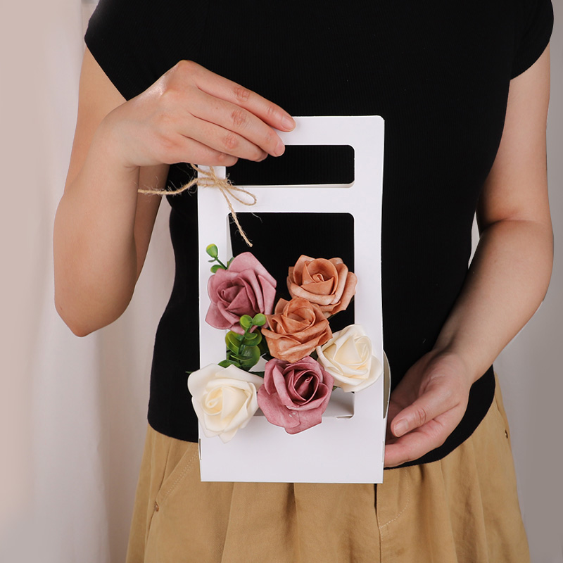 3/5Pcs Handheld Flower Box Kra - Flower Wrap Kraft review and price