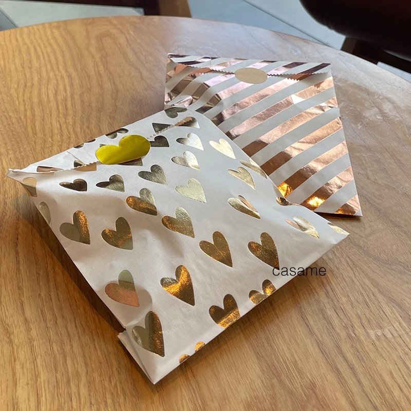 25pcs Kraft Paper Bags Candy B - Flower Wrap Kraft review and price