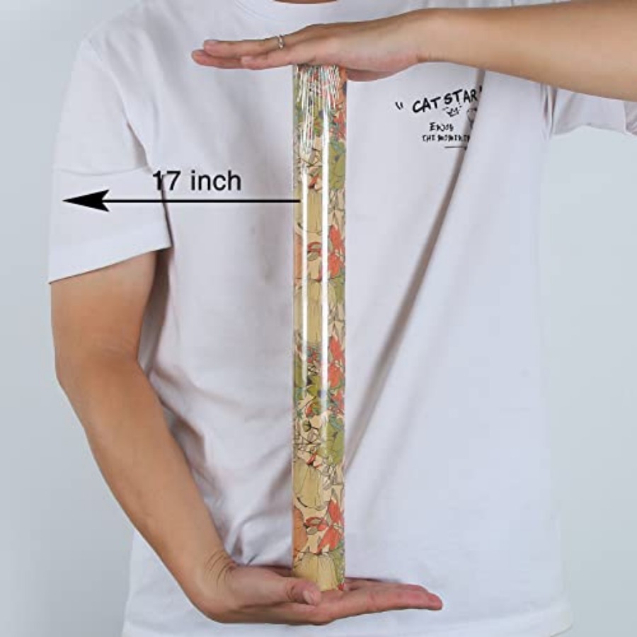 Kraft Floral Wrappg Paper Roll - Flower Wrap Kraft review and price