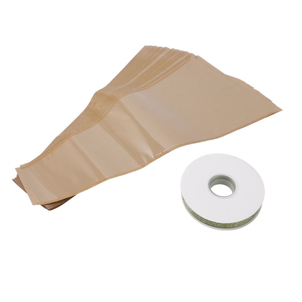 50Pcs Light coffee Flower Wrap - Flower Wrap Kraft review and price